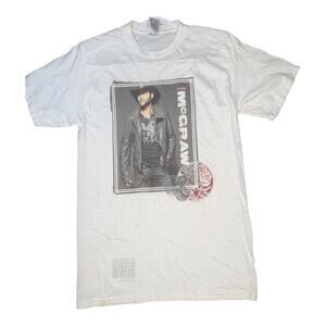 Vintage 2006 Tim McGraw Tour Graphic Concert T-Shirt White Size Small